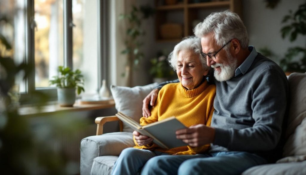 How Companion Care Enhances Mental Health for Seniors Living Alone - Companion Care - senior couple reading companions Senior Couple Reading Companions in La Jolla