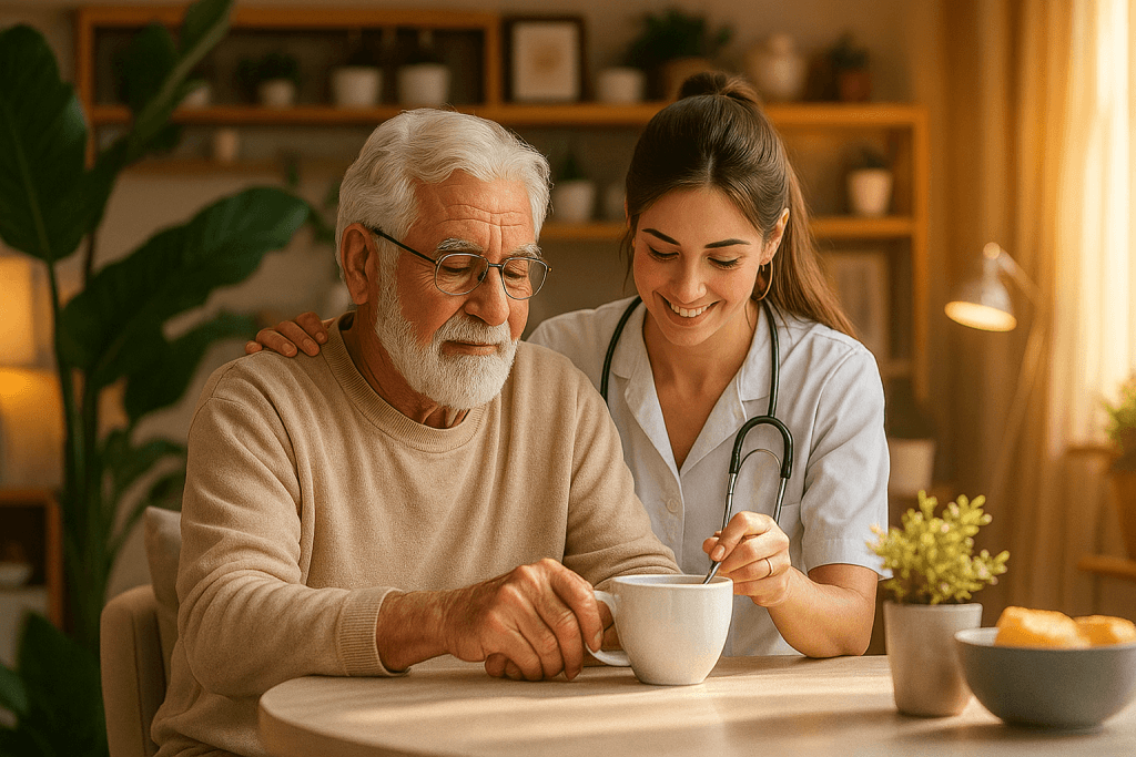 Non-Medical Home Care vs. Home Health Care: What’s the Difference? - non-medical home care - senior home health caregiver sandiego Senior Home Health Caregiver for Seniors in San Diego
